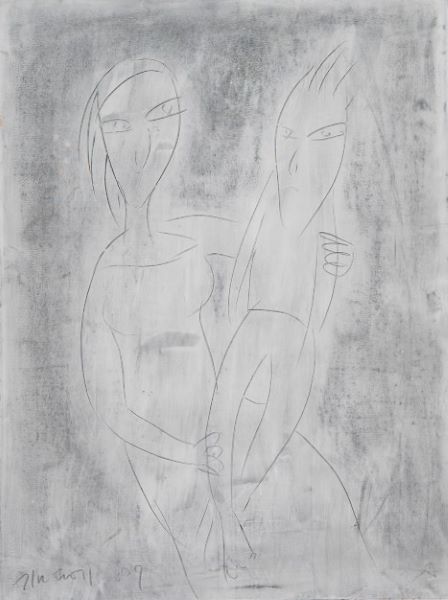 [2007] Son, Acrylic Ink on paper, 108x78cm